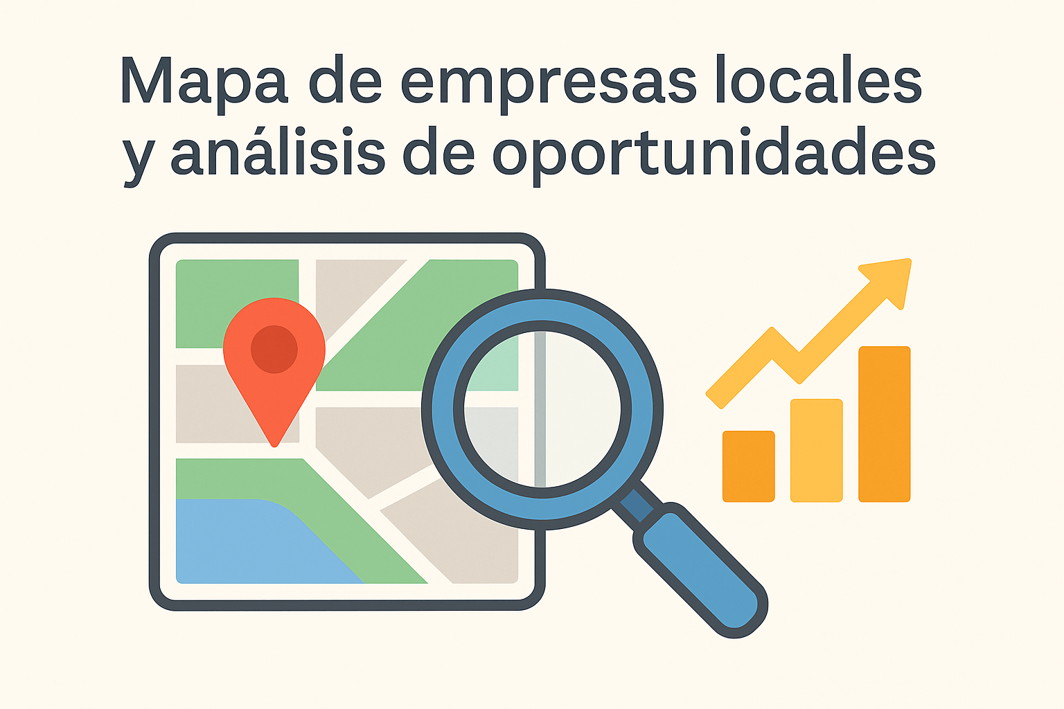 Mapa de empresas locales y análisis de oportunidades