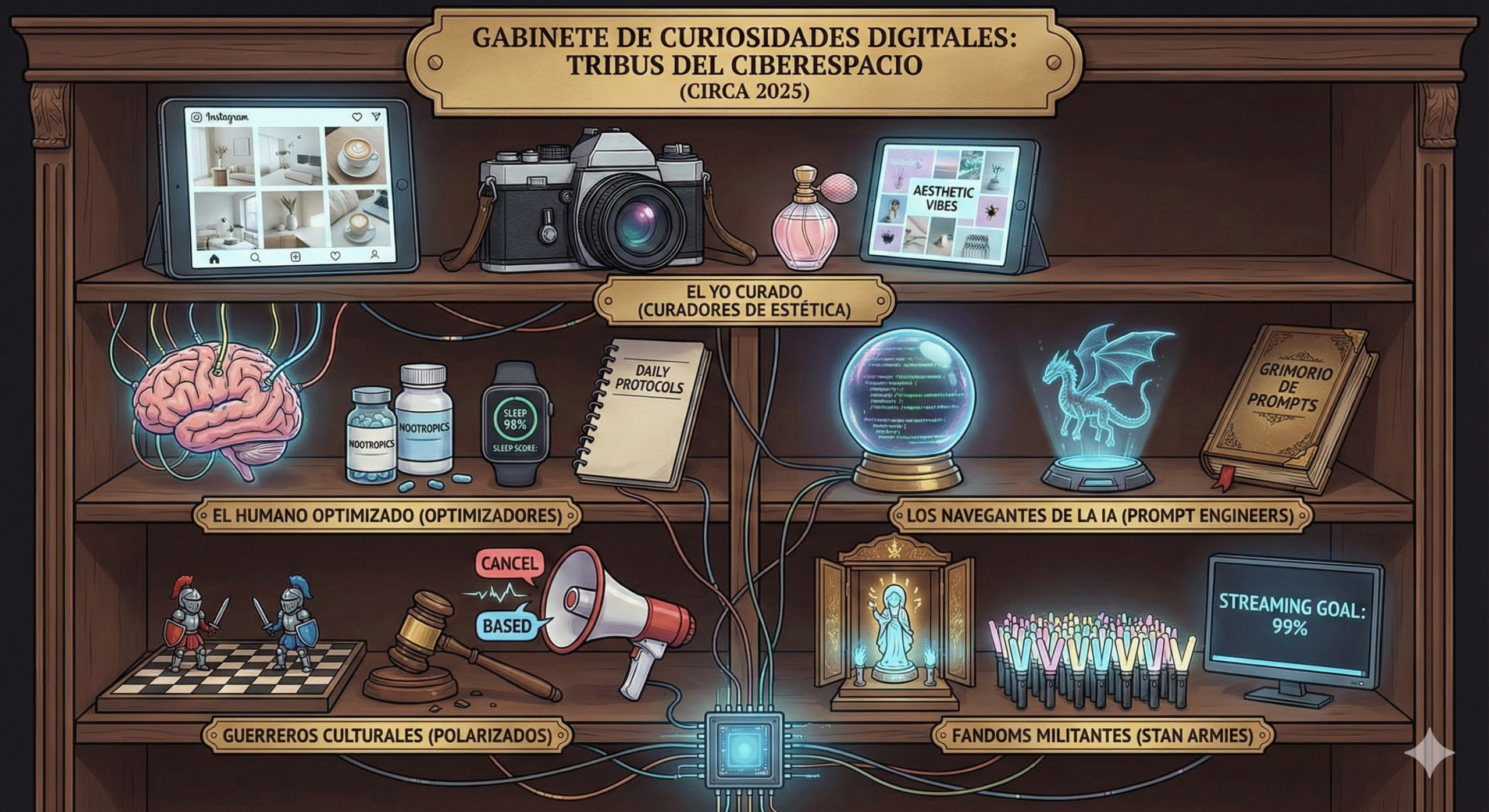 Ciberetnografía “Ejemplo” Tribus digitales