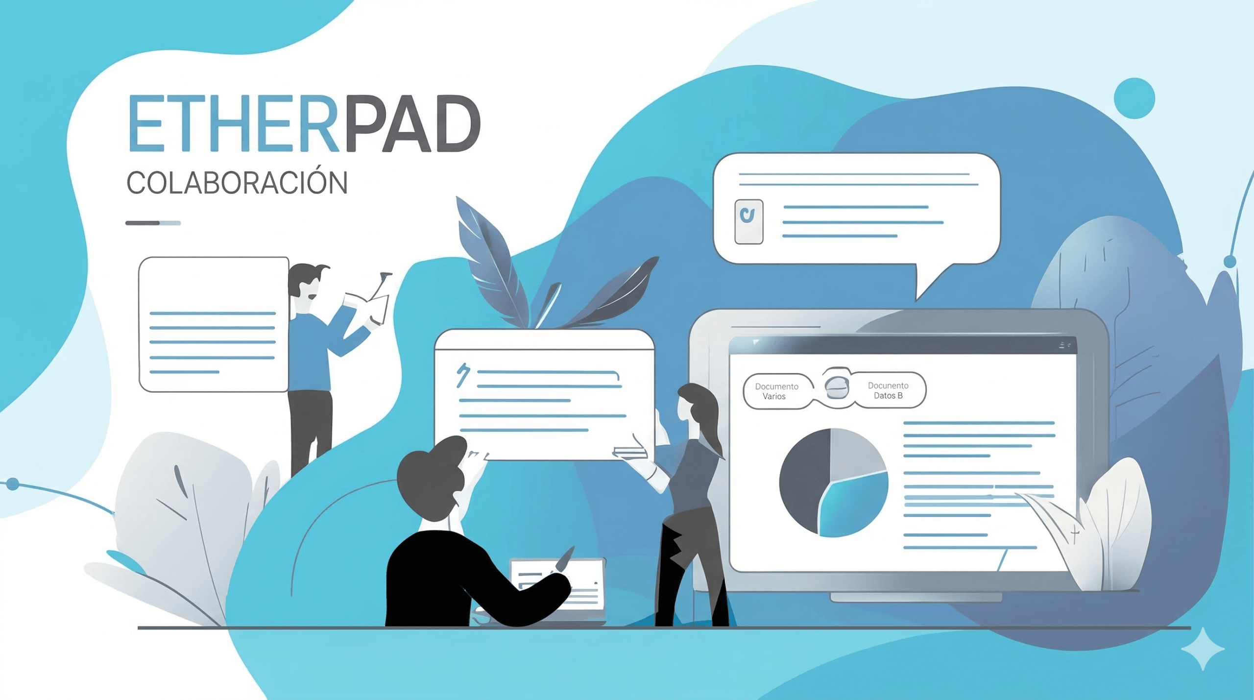 Etherpad, colaboración en tiempo real y alternativas
